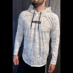 Hollister long sleeve light hoodie